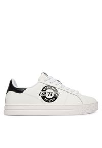 Versace Jeans Couture Sneakersy 80YA3SK1 Biały. Kolor: biały. Materiał: skóra #1