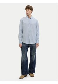 Jack & Jones Koszula Summer 12289174 Błękitny Regular Fit. Kolor: niebieski. Materiał: bawełna #2