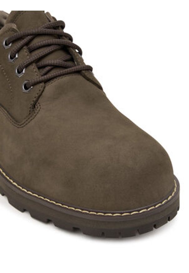 Timberland Trapery Britton Road Waterproof TB0A69T9W071 Brązowy. Kolor: brązowy. Materiał: nubuk, skóra