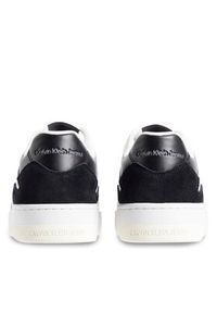 Calvin Klein Jeans Sneakersy Basket Cupsole Mod Vint YW0YW01051 Biały. Kolor: biały. Materiał: skóra