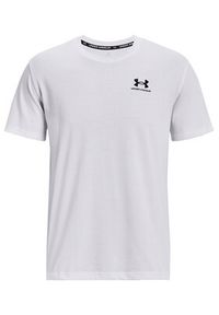 Under Armour T-Shirt Ua Logo Emb 1373997 Biały Relaxed Fit. Kolor: biały. Materiał: syntetyk #4