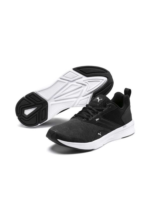 Buty do biegania dla dorosłych Puma Nrgy Comet Galaxy. Zapięcie: sznurówki. Kolor: biały, wielokolorowy, czarny. Materiał: materiał, syntetyk, tkanina. Szerokość cholewki: normalna