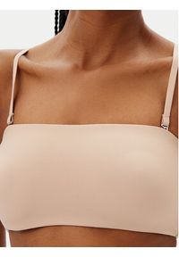 Hunkemöller Biustonosz top Smooth 206768 Beżowy. Kolor: beżowy. Materiał: syntetyk #3