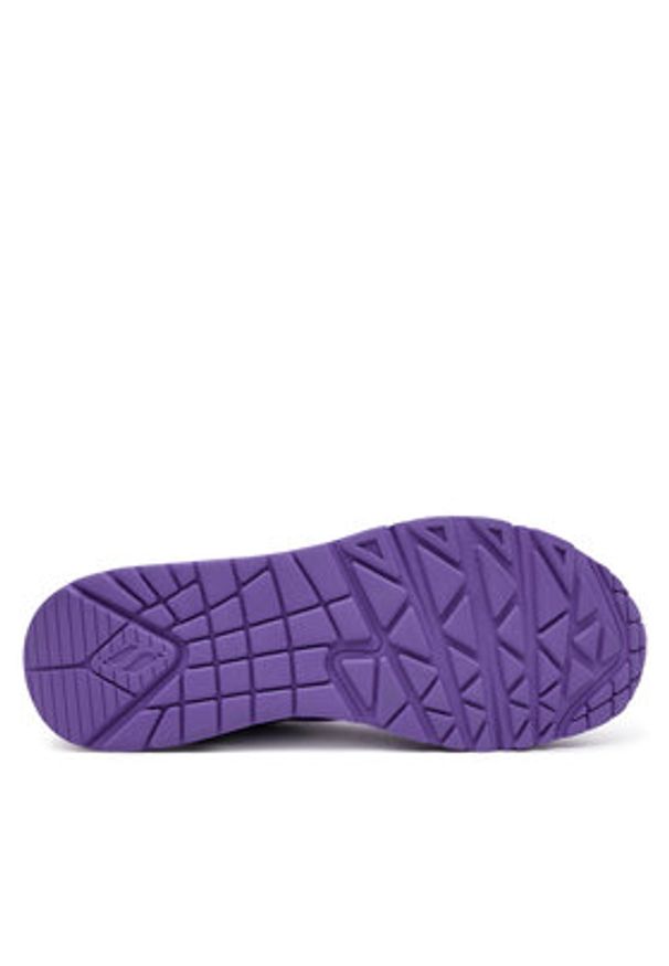 skechers - Skechers Sneakersy Uno - Spread the Love 155507/PUR Fioletowy. Kolor: fioletowy. Materiał: skóra