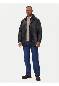 Barbour Kurtka przejściowa MWX0017BK91 Czarny Regular Fit. Kolor: czarny. Materiał: bawełna #6