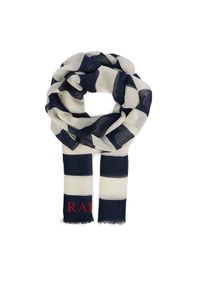 Lauren Ralph Lauren - LAUREN RALPH LAUREN Szal 454966221001 Granatowy. Kolor: niebieski. Materiał: materiał