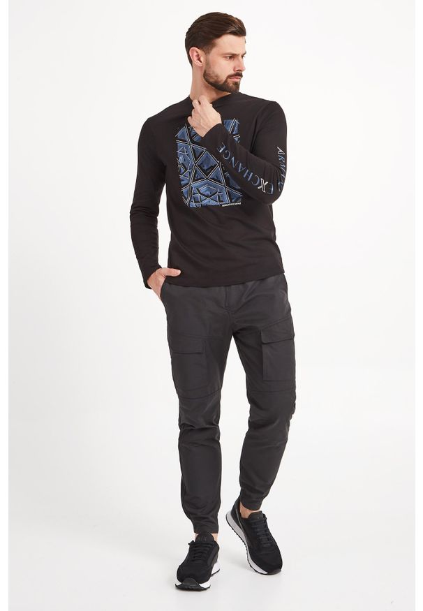 Armani Exchange - LONGSLEEVE ARMANI EXCHANGE. Długość rękawa: długi rękaw. Styl: elegancki
