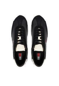 Tommy Jeans Sneakersy Tjm Retro Runner Archive Mix Mat EM0EM01763 Czarny. Kolor: czarny. Materiał: skóra #6