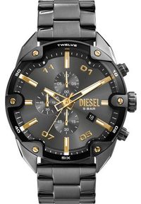 Diesel - ZEGAREK MĘSKI DIESEL Spiked Chronograph DZ4669 + BOX #1