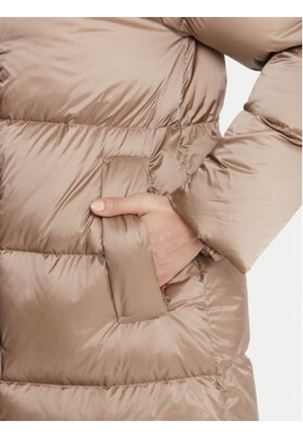 Hetrego - Hetregó Kurtka zimowa Karen 8P605 25WD02 Beżowy Regular Fit. Kolor: beżowy. Materiał: syntetyk. Sezon: zima