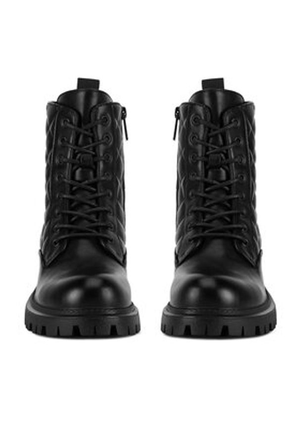 Jenny Fairy Trzewiki HY13023-56 Czarny. Kolor: czarny. Materiał: materiał