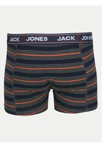 Jack & Jones - Jack&Jones Komplet 3 par bokserek John 12260059 Kolorowy. Materiał: bawełna. Wzór: kolorowy #8