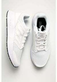 Adidas - adidas - Buty Galaxy 5. Nosek buta: okrągły. Zapięcie: sznurówki. Kolor: biały. Materiał: syntetyk, materiał, skóra ekologiczna, guma. Szerokość cholewki: normalna. Model: Adidas Cloudfoam #3