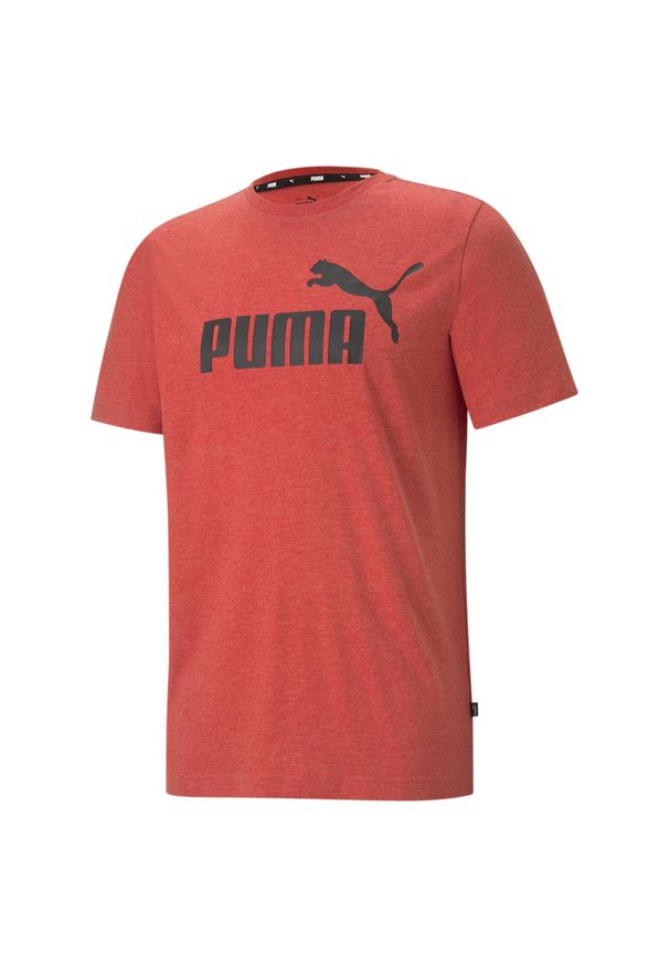 T-shirt z krótkim rękawem męski Puma ESS HEATHER. Kolor: czarny, biały, czerwony, wielokolorowy. Materiał: materiał. Długość rękawa: krótki rękaw. Długość: krótkie