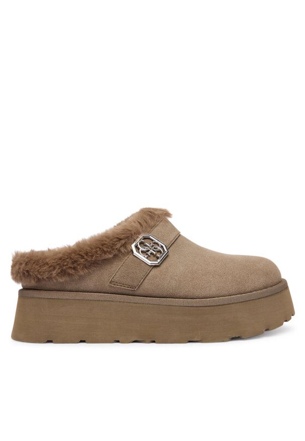 Guess Śniegowce FLFDOC ESU06 Brązowy. Kolor: brązowy. Materiał: materiał