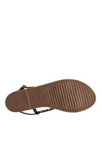 Geox Sandały D Sozy S D65LXA 0KFKY C0067 Czarny. Kolor: czarny. Materiał: skóra #4