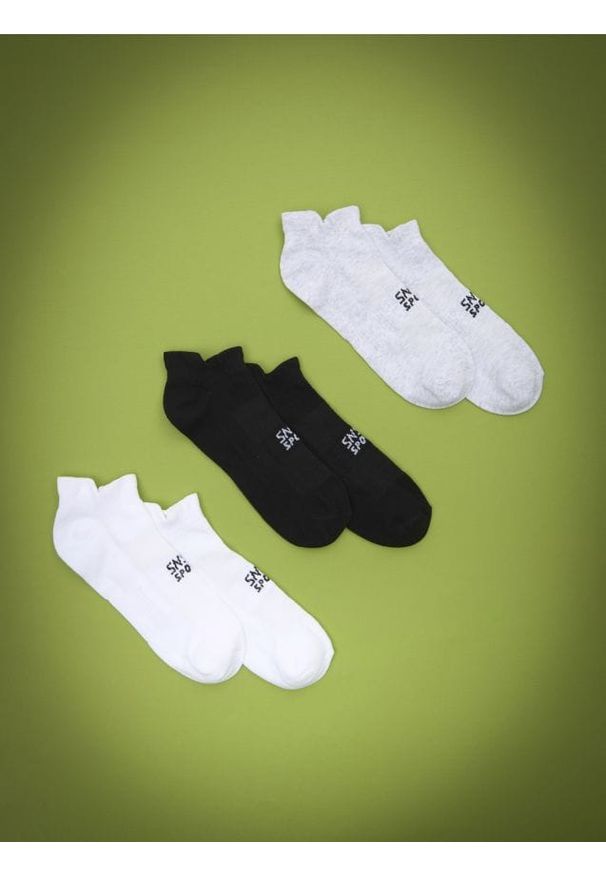Sinsay - Skarpetki 3 pack - wielobarwny