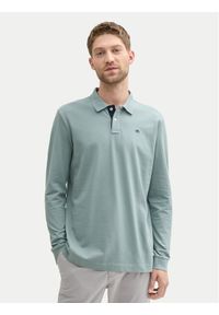 Tom Tailor Polo 1043278 Zielony Regular Fit. Typ kołnierza: polo. Kolor: zielony. Materiał: bawełna