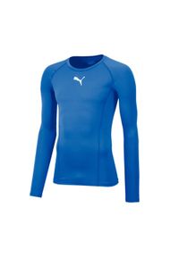 Koszulka męska Puma Liga Baselayer Tee LS. Kolor: niebieski #1