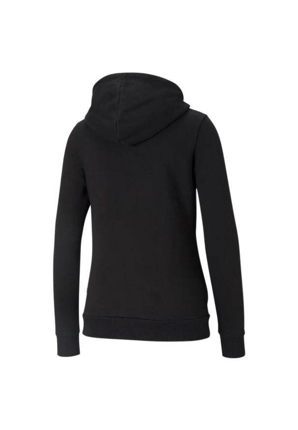Puma - Bluza Damska ESS Small Logo Z Pełnym Zamkiem Błyskawicznym. Kolor: czarny