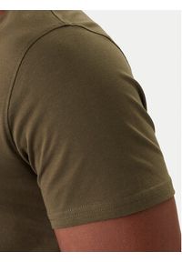 Tommy Jeans T-Shirt DM0DM04411 Zielony Slim Fit. Kolor: zielony. Materiał: bawełna #2