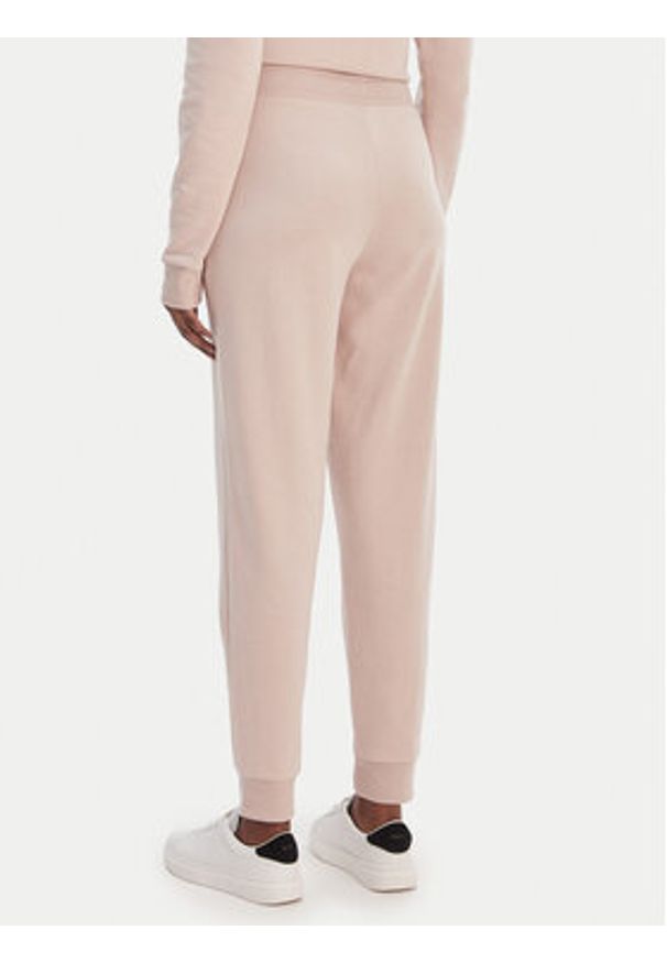 BOSS Spodnie dresowe CP Stripe 50524759 Beżowy Regular Fit. Kolor: beżowy. Materiał: bawełna