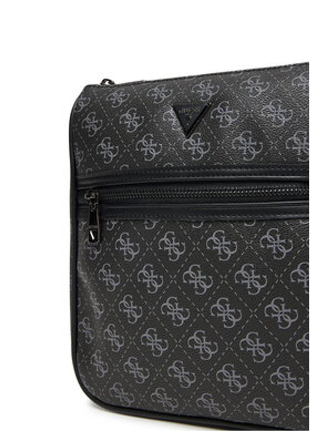 Guess Saszetka HMMILO P5417 Czarny. Kolor: czarny. Materiał: skóra