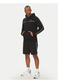 Lacoste Bluza SH9808 Czarny Classic Fit. Kolor: czarny. Materiał: bawełna