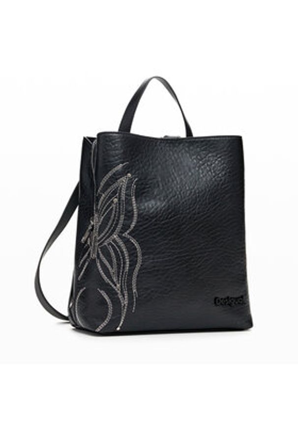 Desigual Plecak Goodall Sumy 25SAKP08 Czarny. Kolor: czarny. Materiał: skóra