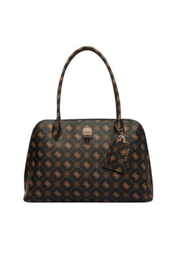 Guess Torebka Patsie Travel TWGP99 19024 Czarny. Kolor: czarny. Materiał: skórzane