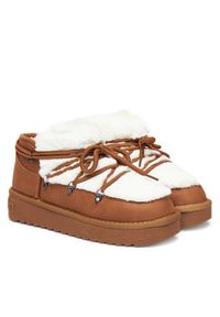 D.Franklin Śniegowce DFSH370011 Brązowy. Kolor: brązowy. Materiał: skóra #2