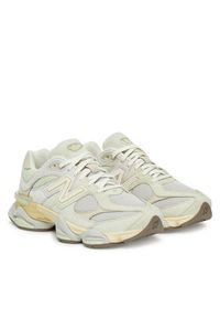 New Balance Sneakersy U9060EEP Beżowy. Kolor: beżowy. Materiał: zamsz, skóra #6