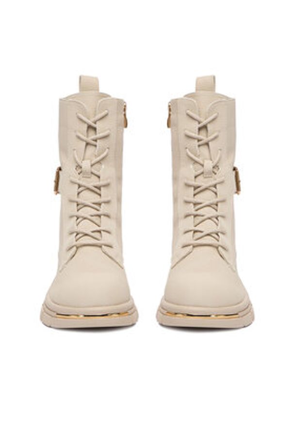 DeeZee Trzewiki 60110-1 Écru. Materiał: syntetyk, materiał