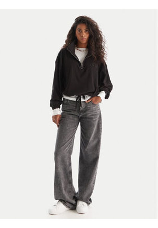 Billabong Bluza EBJKT00115 Czarny Regular Fit. Kolor: czarny. Materiał: syntetyk