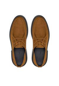 Calvin Klein Półbuty Apron Lace Up Nb HM0HM01636 Brązowy. Kolor: brązowy. Materiał: nubuk, skóra #2