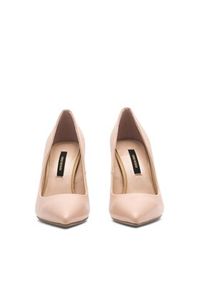 Gino Rossi Szpilki WISSAL-V-325-678 Różowy. Kolor: różowy. Materiał: skóra. Obcas: na szpilce #7