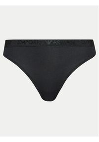 Emporio Armani Underwear Komplet 2 par stringów 163333 4R235 00020 Czarny. Kolor: czarny. Materiał: syntetyk #5