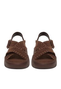 Roxy Sandały CEO-HY62277-8 Brązowy. Kolor: brązowy. Materiał: materiał #3