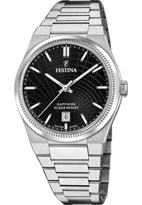 Zegarek męski Festina F20051-6 srebrny. Kolor: srebrny #1