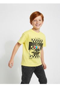 Sinsay - Koszulka Pacman - żółty. Kolor: żółty #1