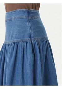 only - ONLY Spódnica jeansowa Sevigny 15364687 Niebieski Regular Fit. Kolor: niebieski. Materiał: bawełna #4