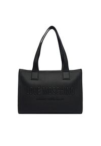 Love Moschino - LOVE MOSCHINO Torebka JC4045PP1OLE0000 Czarny. Kolor: czarny. Materiał: skórzane #1