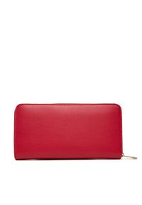 TOMMY HILFIGER - Tommy Hilfiger Duży Portfel Damski Th Icon Lrg Za AW0AW17744 Czerwony. Kolor: czerwony. Materiał: skóra #3