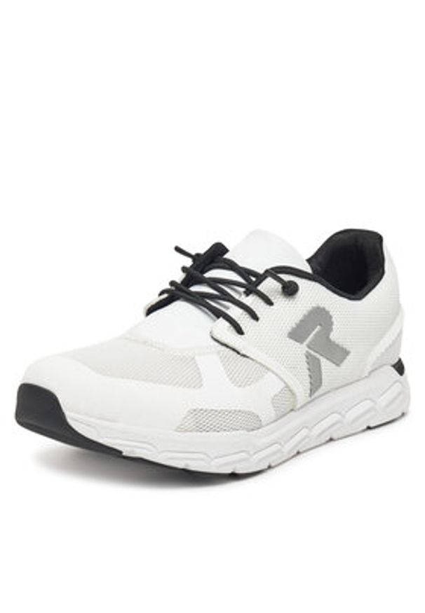 Rieker Sneakersy M9000-80 Biały. Kolor: biały. Materiał: materiał