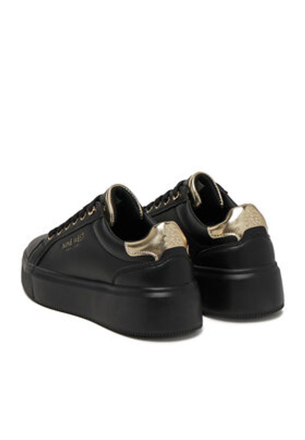 Nine West Sneakersy CEO-ALIA-01 Czarny. Kolor: czarny. Materiał: materiał, syntetyk
