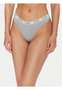 Calvin Klein Underwear Komplet 5 par stringów 000QD5221E Kolorowy. Materiał: bawełna. Wzór: kolorowy #11