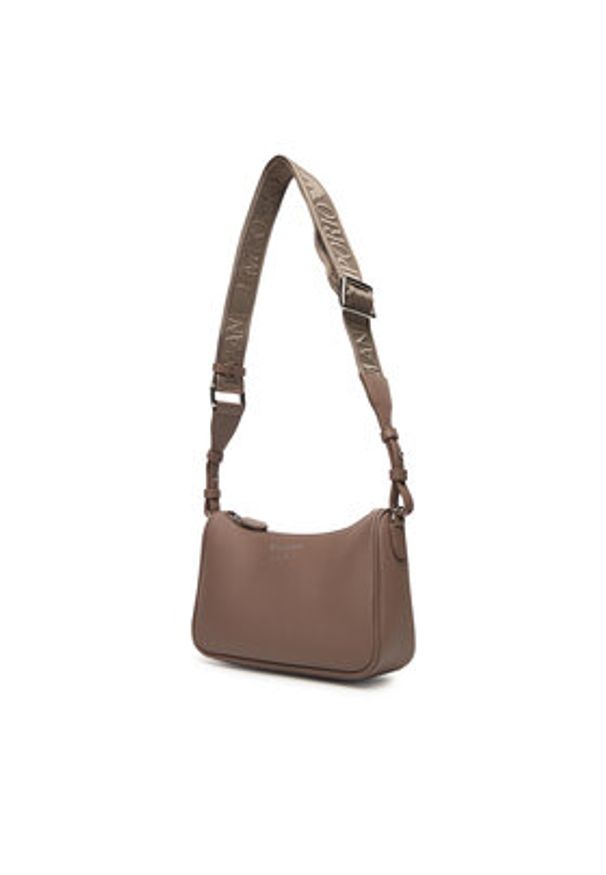Emporio Armani Torebka EW000539 AF12036 M1057 Beżowy. Kolor: beżowy. Materiał: skórzane
