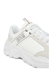 Versace Jeans Couture Sneakersy 79YA3SC2 ZPB30 003 Biały. Kolor: biały. Materiał: skóra #5