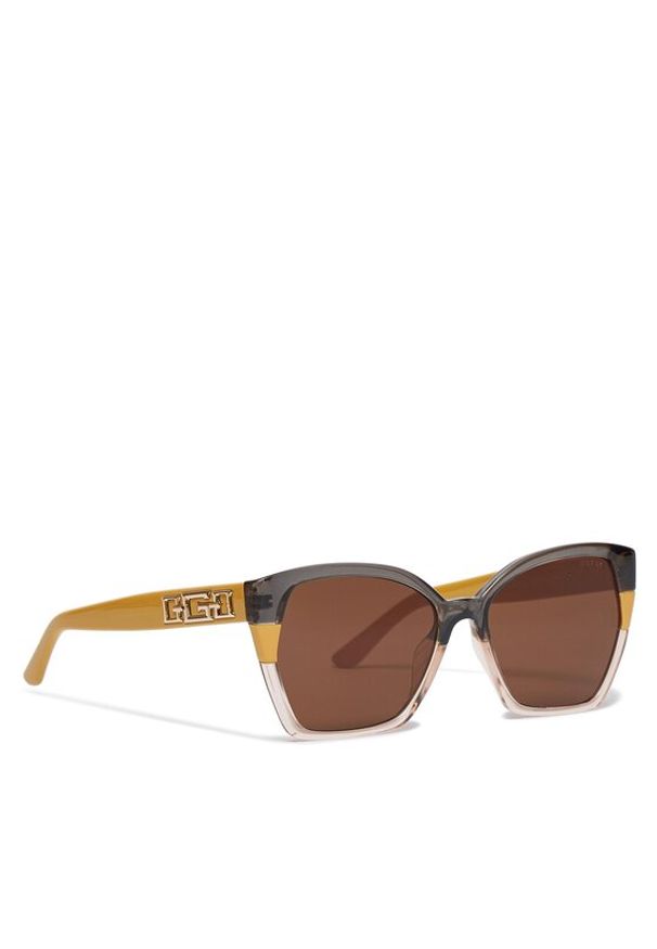 Guess Okulary przeciwsłoneczne GU7912 Żółty. Kolor: żółty