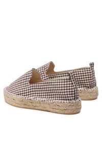 Jenny Fairy Espadryle HZF081-01ECO Brązowy. Kolor: brązowy. Materiał: materiał #3